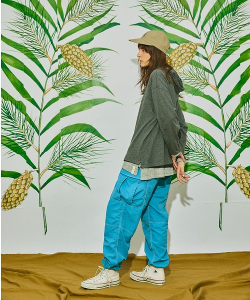 AlexanderLeeChang(アレキサンダーリーチャン)の「AlexanderLeeChang アレキサンダーリーチャン / NYLON CARGO PANTS ナイロンカーゴパンツ / AC042203(カーゴパンツ・メンズ・ブルー/ブラック/グレー・3/2)」の13枚目の写真