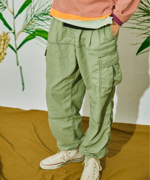 AlexanderLeeChang(アレキサンダーリーチャン)の「AlexanderLeeChang アレキサンダーリーチャン / NYLON CARGO PANTS ナイロンカーゴパンツ / AC042203(カーゴパンツ・メンズ・ブルー/ブラック/グレー・3/2)」の15枚目の写真