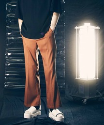 《ユニセックスアイテム》ストレッチフレアパンツ【MAISON SPECIAL/メゾンスペシャル】