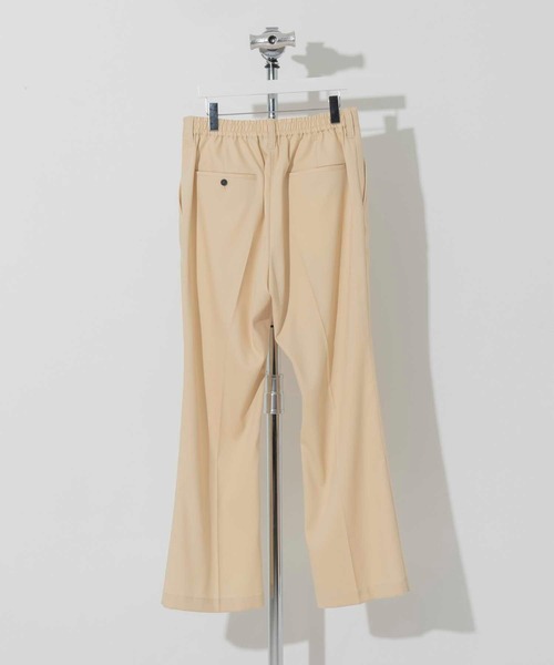 MAISON SPECIAL(メゾンスペシャル)の「《ユニセックスアイテム》ストレッチフレアパンツ【MAISON SPECIAL/メゾンスペシャル】(その他パンツ・メンズ・イエロー/ブラウン/ピンク/ラベンダー/ブルー/ブラック・1/2/0)」の14枚目の写真