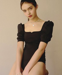 Dita | トリプルバッグリボンパフスリーブワンピース 水着(水着)