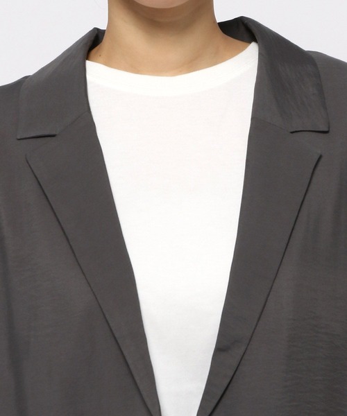 LEPSIM（レプシィム）の「UVポンチョハオリ　262361（その他アウター・レディース・ベージュ/チャコールグレー/オリーブ・FREE）」の12枚目の写真