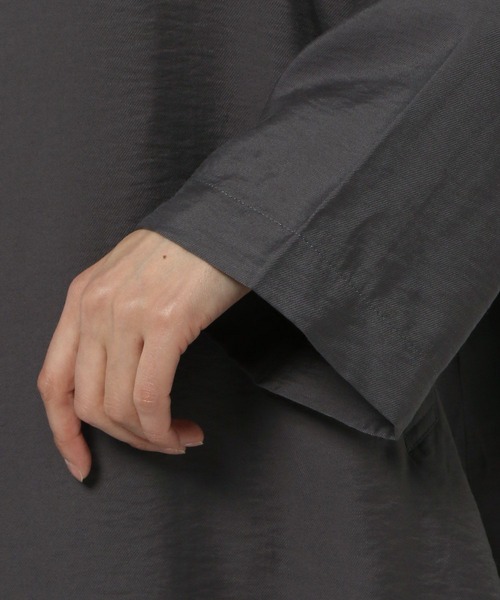 LEPSIM（レプシィム）の「UVポンチョハオリ　262361（その他アウター・レディース・ベージュ/チャコールグレー/オリーブ・FREE）」の14枚目の写真