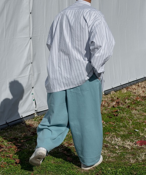 kutir（クティール）の「コットンバルーンパンツ（カーゴパンツ・メンズ・カーキ/サックスブルー/オレンジ/アイボリー・SMALL/MEDIUM/LARGE）」の20枚目の写真