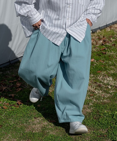 kutir（クティール）の「コットンバルーンパンツ（カーゴパンツ・メンズ・カーキ/サックスブルー/オレンジ/アイボリー・SMALL/MEDIUM/LARGE）」の22枚目の写真