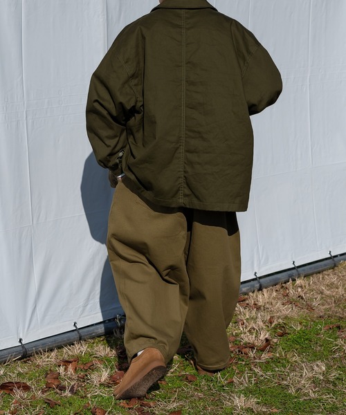 kutir（クティール）の「コットンバルーンパンツ（カーゴパンツ・メンズ・カーキ/サックスブルー/オレンジ/アイボリー・SMALL/MEDIUM/LARGE）」の15枚目の写真