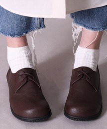 JoyWalkerPlus（ジョイウォーカープラス）の「(ES)【 Joy Walker Plus 】フェイクレザー レースアップ コンフォート シューズ（スニーカー）」