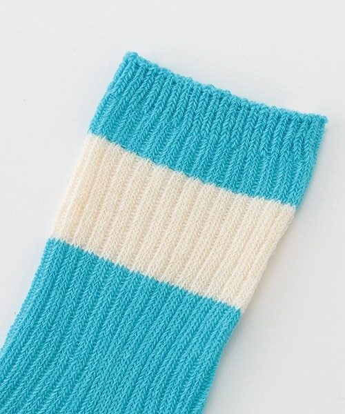 petit main（プティマイン）の「ライン／バンダナ2Pクルーソックス（ソックス/靴下・キッズ・レッド/ネイビー・M/SS/S）」の4枚目の写真