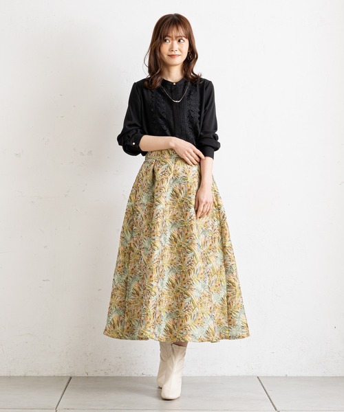 prose verse(プロズヴェール)の「センターレースフロントボタンブラウス(シャツ/ブラウス・レディース・オフホワイト/ブルー/ピンク/ブラック・MEDIUM)」の19枚目の写真