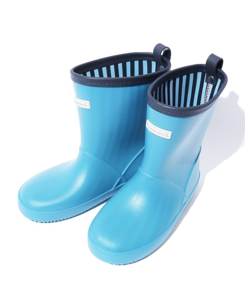 Ampersand（アンパサンド）の「Ampersand/アンパサンド プレーンカラーレインシューズ 長靴（レインシューズ・キッズ・カーキ/ブルー/グレー/ラベンダー/キャメル・19/18/20）」の3枚目の写真