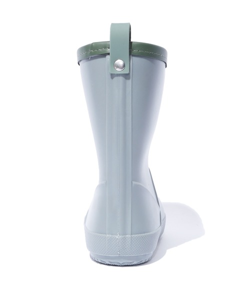 Ampersand（アンパサンド）の「Ampersand/アンパサンド プレーンカラーレインシューズ 長靴（レインシューズ・キッズ・カーキ/ブルー/グレー/ラベンダー/キャメル・19/18/20）」の11枚目の写真