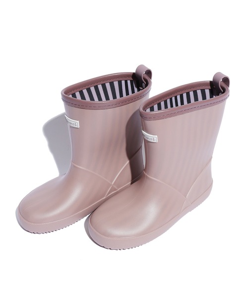 Ampersand（アンパサンド）の「Ampersand/アンパサンド プレーンカラーレインシューズ 長靴（レインシューズ・キッズ・カーキ/ブルー/グレー/ラベンダー/キャメル・19/18/20）」の6枚目の写真