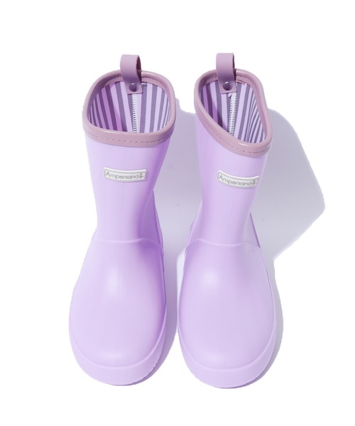 Ampersand（アンパサンド）の「Ampersand/アンパサンド プレーンカラーレインシューズ 長靴（レインシューズ・キッズ・カーキ/ブルー/グレー/ラベンダー/キャメル・19/18/20）」の22枚目の写真
