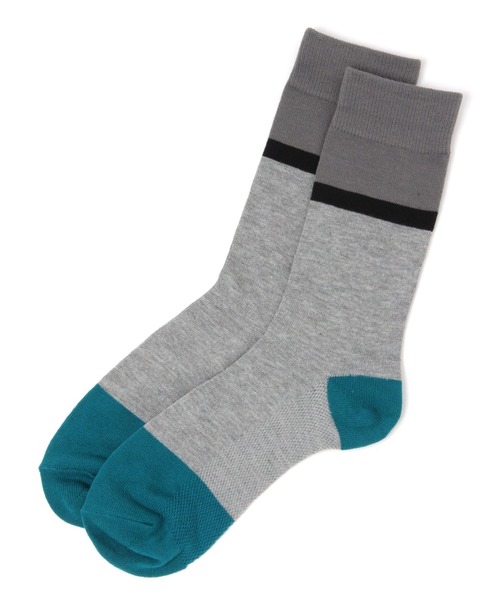 GLOBAL WORK（グローバルワーク）の「抗菌防臭ソックスロング/265270（ソックス/靴下・メンズ・ホワイト/チャコールグレー/ライトブルー/ブラック/ネイビー/グレー/グリーン/ダークブルー/グレー系その他7/ブルー系その他7/グレー系その他/ネイビー系/ホワイト系その他2/ブルー系その他6/その他/ライトグレー/ネイビー系3/ライトベージュ/グレー系その他6/ブルー/グリーン系その他6/グレー系その他3/ダークグレー/グレー系その他4・ONE SIZE/FREE）」の14枚目の写真