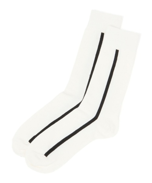 GLOBAL WORK（グローバルワーク）の「抗菌防臭ソックスロング/265270（ソックス/靴下・メンズ・ホワイト/チャコールグレー/ライトブルー/ブラック/ネイビー/グレー/グリーン/ダークブルー/グレー系その他7/ブルー系その他7/グレー系その他/ネイビー系/ホワイト系その他2/ブルー系その他6/その他/ライトグレー/ネイビー系3/ライトベージュ/グレー系その他6/ブルー/グリーン系その他6/グレー系その他3/ダークグレー/グレー系その他4・ONE SIZE/FREE）」の2枚目の写真