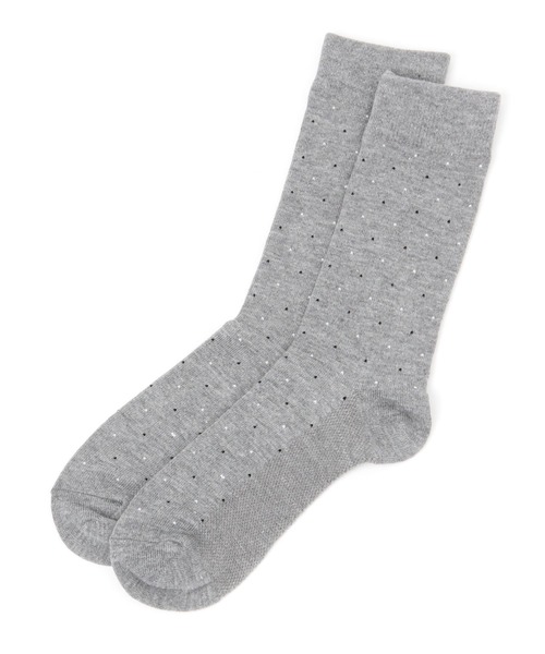 GLOBAL WORK（グローバルワーク）の「抗菌防臭ソックスロング/265270（ソックス/靴下・メンズ・ホワイト/チャコールグレー/ライトブルー/ブラック/ネイビー/グレー/グリーン/ダークブルー/グレー系その他7/ブルー系その他7/グレー系その他/ネイビー系/ホワイト系その他2/ブルー系その他6/その他/ライトグレー/ネイビー系3/ライトベージュ/グレー系その他6/ブルー/グリーン系その他6/グレー系その他3/ダークグレー/グレー系その他4・ONE SIZE/FREE）」の5枚目の写真