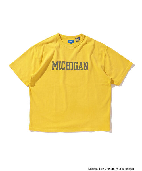 BEAMS（ビームス）の「BEAMS / カレッジ ルーズフィット Tシャツ（Tシャツ/カットソー・メンズ・バーガンディー/イエロー・XL/M/S/L）」の9枚目の写真