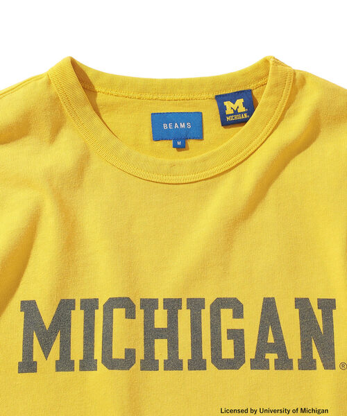 BEAMS（ビームス）の「BEAMS / カレッジ ルーズフィット Tシャツ（Tシャツ/カットソー・メンズ・バーガンディー/イエロー・XL/M/S/L）」の10枚目の写真