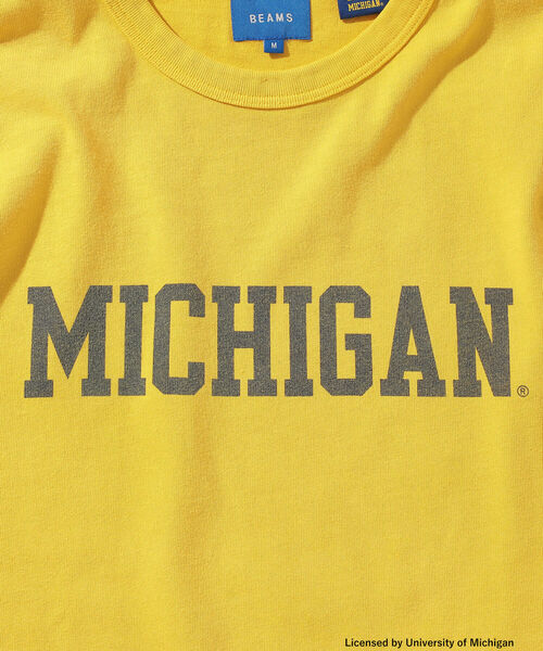 BEAMS（ビームス）の「BEAMS / カレッジ ルーズフィット Tシャツ（Tシャツ/カットソー・メンズ・バーガンディー/イエロー・XL/M/S/L）」の11枚目の写真