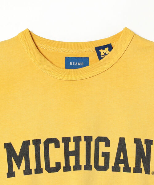BEAMS（ビームス）の「BEAMS / カレッジ ルーズフィット Tシャツ（Tシャツ/カットソー・メンズ・バーガンディー/イエロー・XL/M/S/L）」の20枚目の写真
