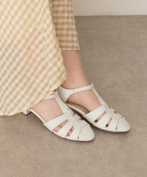 RODE SKO(ロデスコ)の「『MADE IN JAPAN』3.5センチグルカサンダル(サンダル・レディース・ホワイト/ブラック/キャメル・38/36/37)」の6枚目の写真