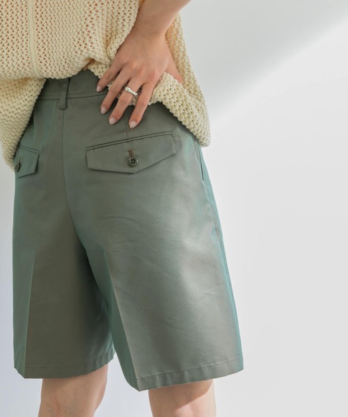 URBAN RESEARCH(アーバンリサーチ)の「シャンブレー撥水ショートパンツ(その他パンツ・レディース・カーキ/ベージュ・38/36)」の13枚目の写真