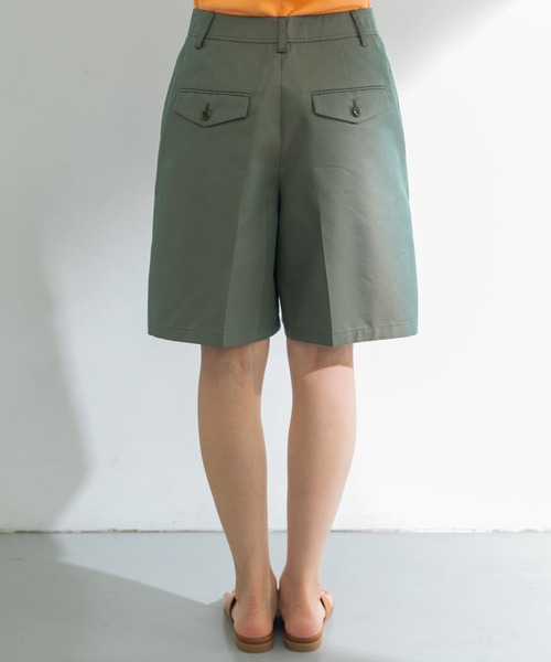 URBAN RESEARCH(アーバンリサーチ)の「シャンブレー撥水ショートパンツ(その他パンツ・レディース・カーキ/ベージュ・38/36)」の22枚目の写真