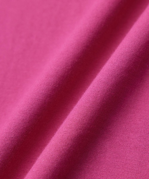 ROPE'（ロペ）の「【新色追加】【接触冷感】コットン天竺キャップスリーブＴシャツ（Tシャツ/カットソー・レディース・ホワイト/ブラック/ベージュ/サックスブルー/ピンク系その他/ダークブラウン・38）」の10枚目の写真