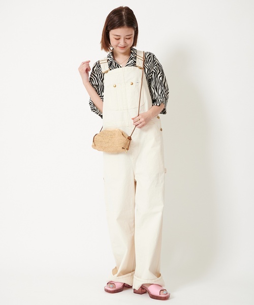 U by SPICK&SPAN SELECT(ユーバイスピックアンドスパンセレクト)の「【SELENAHELIOS/セレナヘリオス】 別注アニマルプリントシャツ(シャツ/ブラウス・レディース・ブラック/オレンジ・FREE)」の7枚目の写真
