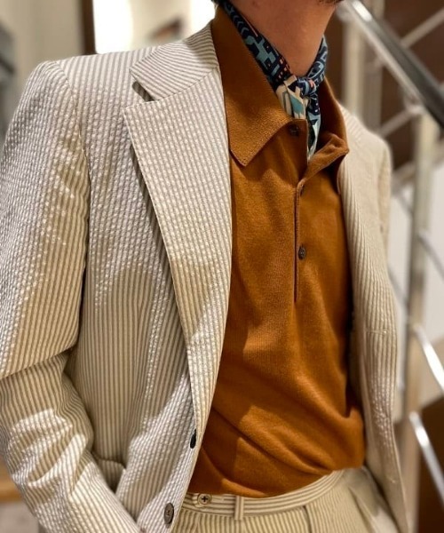 JOHN SMEDLEY(ジョンスメドレー)の「JOHN SMEDLEY / ISIS 30ゲージ コットン ニットポロシャツ(ポロシャツ・メンズ・ブルー系その他2/チャコールグレー/ブラウン系その他4/インディゴブルー/ブラック/ケリーグリーン/ネイビー/ミント/ライトブルー/ブラック系その他4/その他・X-SMALL/SMALL/MEDIUM/LARGE)」の13枚目の写真