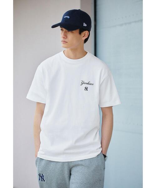 別注 New Era Mlb Glr Nyヤンキース ロゴ 刺繍 Tシャツ Tシャツ カットソー New Era ニューエラ のファッション通販 Zozotown