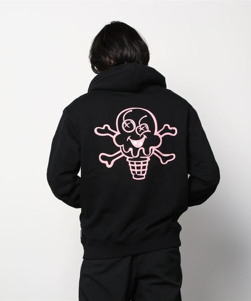 ICECREAM（アイスクリーム）の「CONES HOODIE（パーカー・メンズ・ブラック/ブラウン・MEDIUM/LARGE/X-LARGE/SMALL）」の5枚目の写真