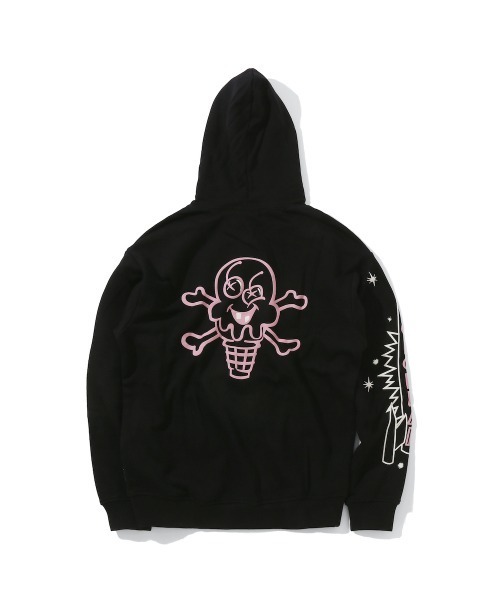 ICECREAM（アイスクリーム）の「CONES HOODIE（パーカー・メンズ・ブラック/ブラウン・MEDIUM/LARGE/X-LARGE/SMALL）」の3枚目の写真