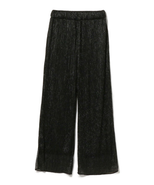 Ray BEAMS（レイビームス）の「Ray BEAMS / ラメ プリーツ パンツ（その他パンツ・レディース・ブラック/イエロー系その他5・1/0）」の12枚目の写真