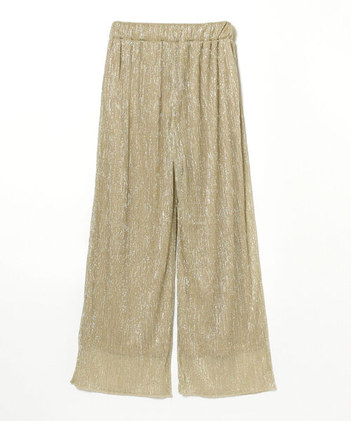 Ray BEAMS（レイビームス）の「Ray BEAMS / ラメ プリーツ パンツ（その他パンツ・レディース・ブラック/イエロー系その他5・1/0）」の18枚目の写真