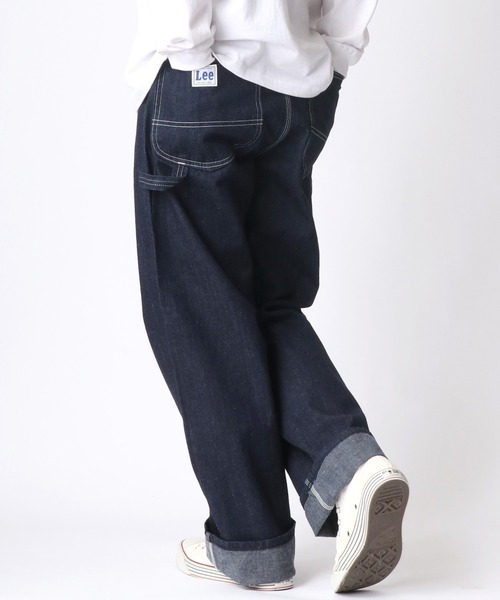 Lee(リー)の「Lee/リー DUNGAREES PAINTER PANTS/ペインターパンツ/ワークパンツ(デニムパンツ・メンズ・ワンウォッシュ・S/M/L/XL)」の3枚目の写真