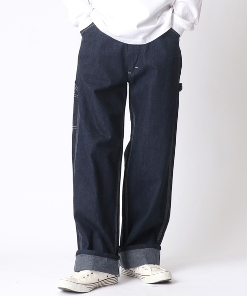 Lee(リー)の「Lee/リー DUNGAREES PAINTER PANTS/ペインターパンツ/ワークパンツ(デニムパンツ・メンズ・ワンウォッシュ・S/M/L/XL)」の14枚目の写真