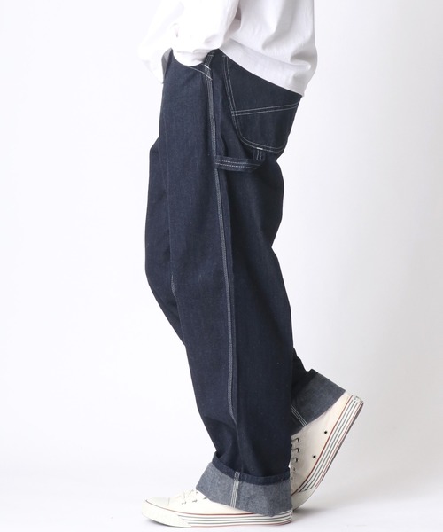 Lee(リー)の「Lee/リー DUNGAREES PAINTER PANTS/ペインターパンツ/ワークパンツ(デニムパンツ・メンズ・ワンウォッシュ・S/M/L/XL)」の16枚目の写真