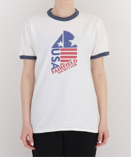 GOOD ROCK SPEED（グッドロックスピード）の「*【GOOD ROCK SPEED / グッドロックスピード】USA リンガーＴシャツ（Tシャツ/カットソー・レディース・ホワイト・FREE）」の8枚目の写真