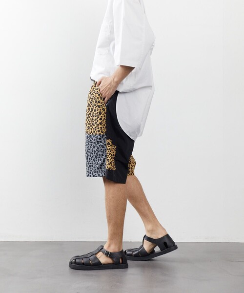 FREAK'S STORE（フリークスストア）の「FREAK'S STORE/フリークスストア ナイロンベイカーショーツ（その他パンツ・メンズ・ブラウン系その他/レオパード/グレー系その他・MEDIUM/SMALL/LARGE）」の7枚目の写真