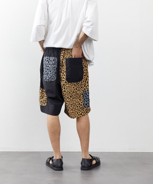 FREAK'S STORE（フリークスストア）の「FREAK'S STORE/フリークスストア ナイロンベイカーショーツ（その他パンツ・メンズ・ブラウン系その他/レオパード/グレー系その他・MEDIUM/SMALL/LARGE）」の8枚目の写真