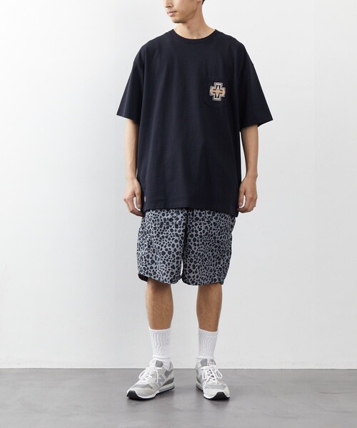 FREAK'S STORE（フリークスストア）の「FREAK'S STORE/フリークスストア ナイロンベイカーショーツ（その他パンツ・メンズ・ブラウン系その他/レオパード/グレー系その他・MEDIUM/SMALL/LARGE）」の10枚目の写真