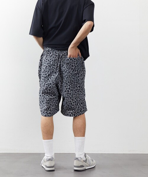 FREAK'S STORE（フリークスストア）の「FREAK'S STORE/フリークスストア ナイロンベイカーショーツ（その他パンツ・メンズ・ブラウン系その他/レオパード/グレー系その他・MEDIUM/SMALL/LARGE）」の14枚目の写真