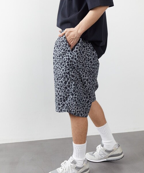FREAK'S STORE（フリークスストア）の「FREAK'S STORE/フリークスストア ナイロンベイカーショーツ（その他パンツ・メンズ・ブラウン系その他/レオパード/グレー系その他・MEDIUM/SMALL/LARGE）」の16枚目の写真