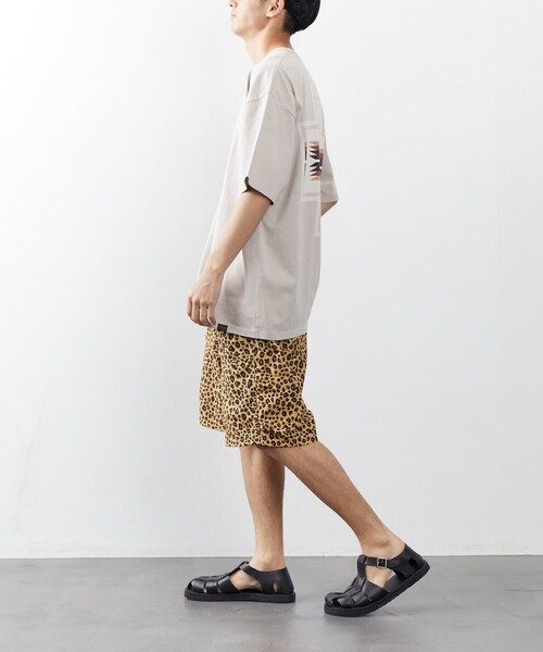 FREAK'S STORE（フリークスストア）の「FREAK'S STORE/フリークスストア ナイロンベイカーショーツ（その他パンツ・メンズ・ブラウン系その他/レオパード/グレー系その他・MEDIUM/SMALL/LARGE）」の18枚目の写真