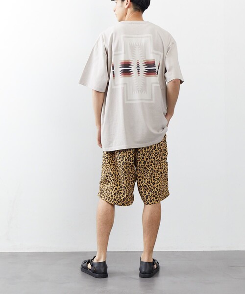 FREAK'S STORE（フリークスストア）の「FREAK'S STORE/フリークスストア ナイロンベイカーショーツ（その他パンツ・メンズ・ブラウン系その他/レオパード/グレー系その他・MEDIUM/SMALL/LARGE）」の19枚目の写真