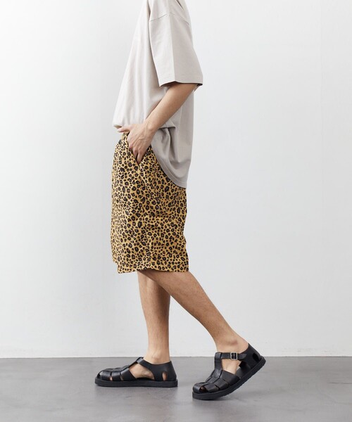 FREAK'S STORE（フリークスストア）の「FREAK'S STORE/フリークスストア ナイロンベイカーショーツ（その他パンツ・メンズ・ブラウン系その他/レオパード/グレー系その他・MEDIUM/SMALL/LARGE）」の20枚目の写真