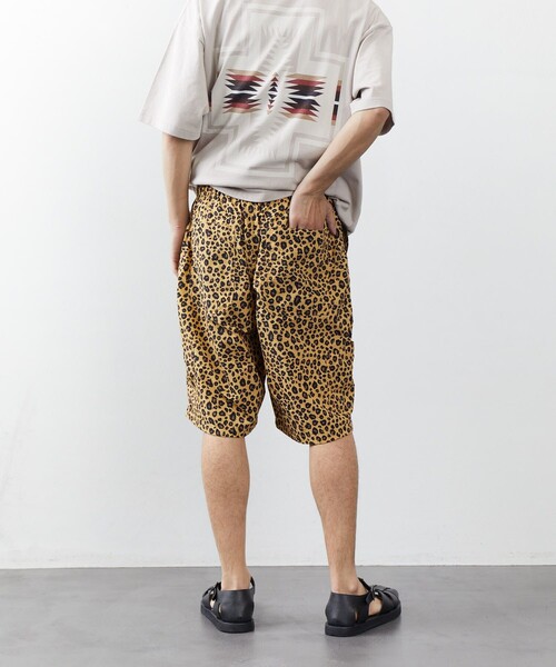 FREAK'S STORE（フリークスストア）の「FREAK'S STORE/フリークスストア ナイロンベイカーショーツ（その他パンツ・メンズ・ブラウン系その他/レオパード/グレー系その他・MEDIUM/SMALL/LARGE）」の21枚目の写真