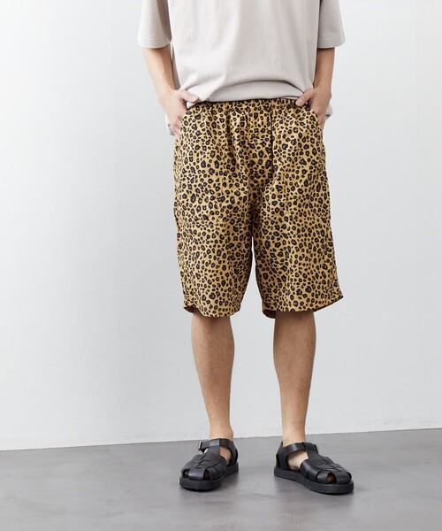 FREAK'S STORE（フリークスストア）の「FREAK'S STORE/フリークスストア ナイロンベイカーショーツ（その他パンツ・メンズ・ブラウン系その他/レオパード/グレー系その他・MEDIUM/SMALL/LARGE）」の22枚目の写真