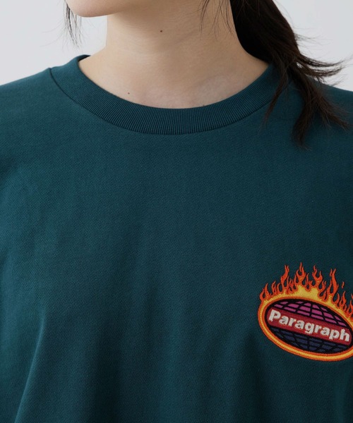 Paragraph(パラグラフ)の「PARAGRAPH/FIRE LOGO CREW SWEAT/NO.21/22SS(スウェット・メンズ・チャコールグレー/グレー系その他/グリーン・FREE)」の16枚目の写真